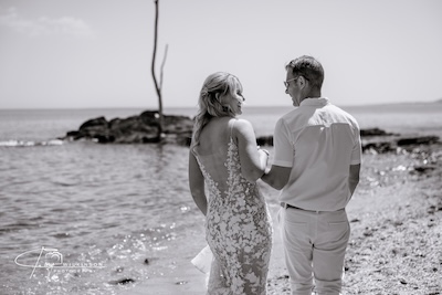 beach wedding photography spain