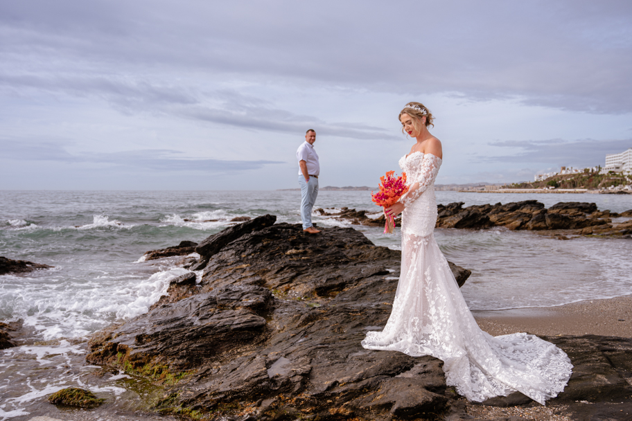 Beach wedding in Spain