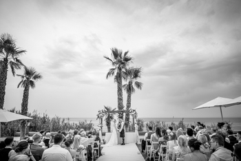 wedding on a beach in marbella